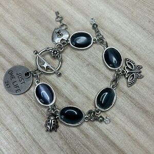 OOAK handmade charm bracelet